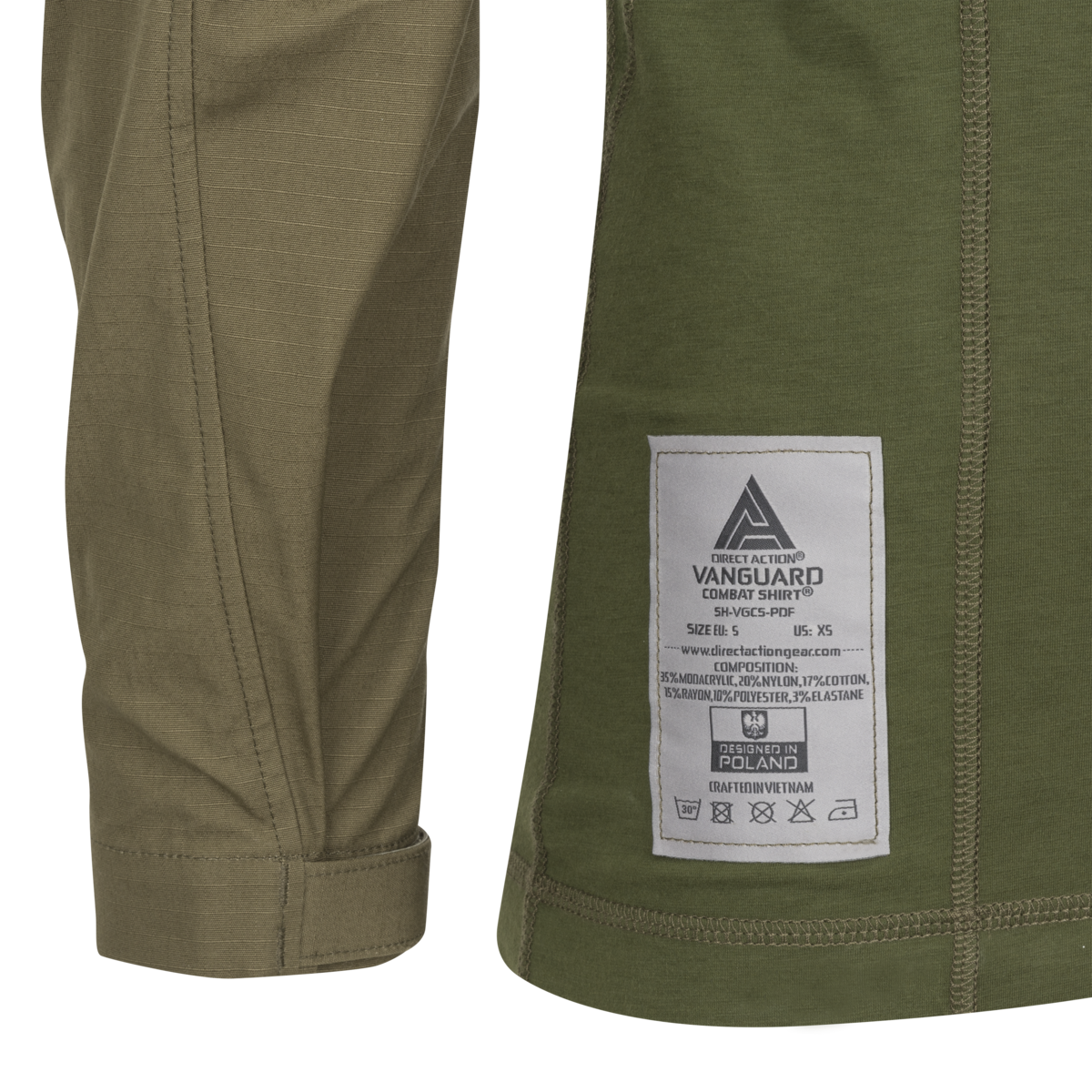 Direct Action - VANGUARD Combat Shirt - Adaptive Green