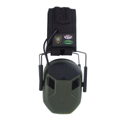 Earmor - Aktywne ochronniki słuchu M300X - Licencja IPSC - Foliage Green
