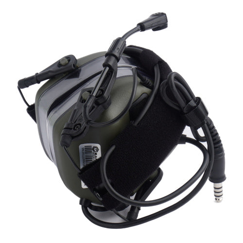 Earmor - Aktywne ochronniki słuchu M32X-MOD4 - Foliage Green