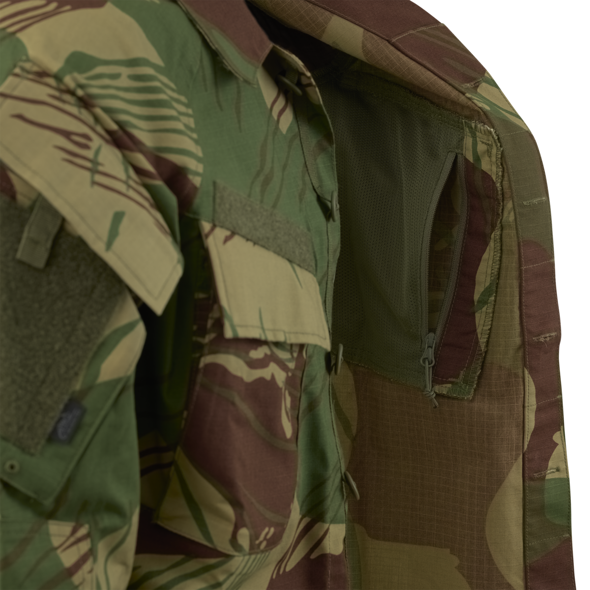 Bluza Raid - PolyCotton Stretch Ripstop - PL Woodland