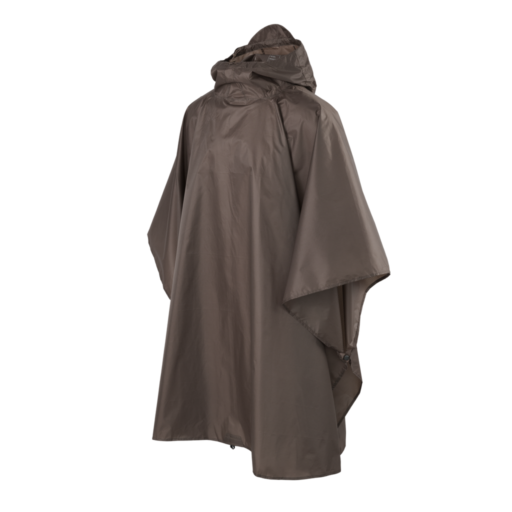 Lightweight Poncho - Earth Brown